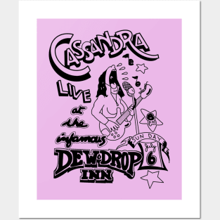 Cassandra Live at the Dew Drop Inn (One Crazy Summer) Posters and Art